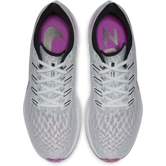 Nike Men Air Zoom Pegasus 36 Running Shoes Pure Platinum/Hyper Violet Men 10 US main image 5